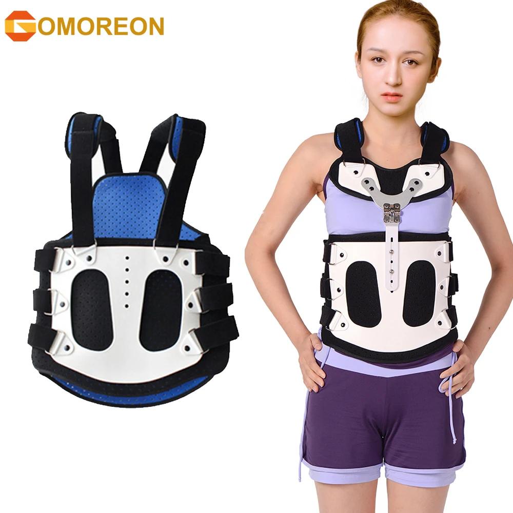 Thoracolumbar Fixed Spinal Adjustable Back Brace for Kyphosis, Osteoporosis, Mild Scoliosis & Post Surgery Support,